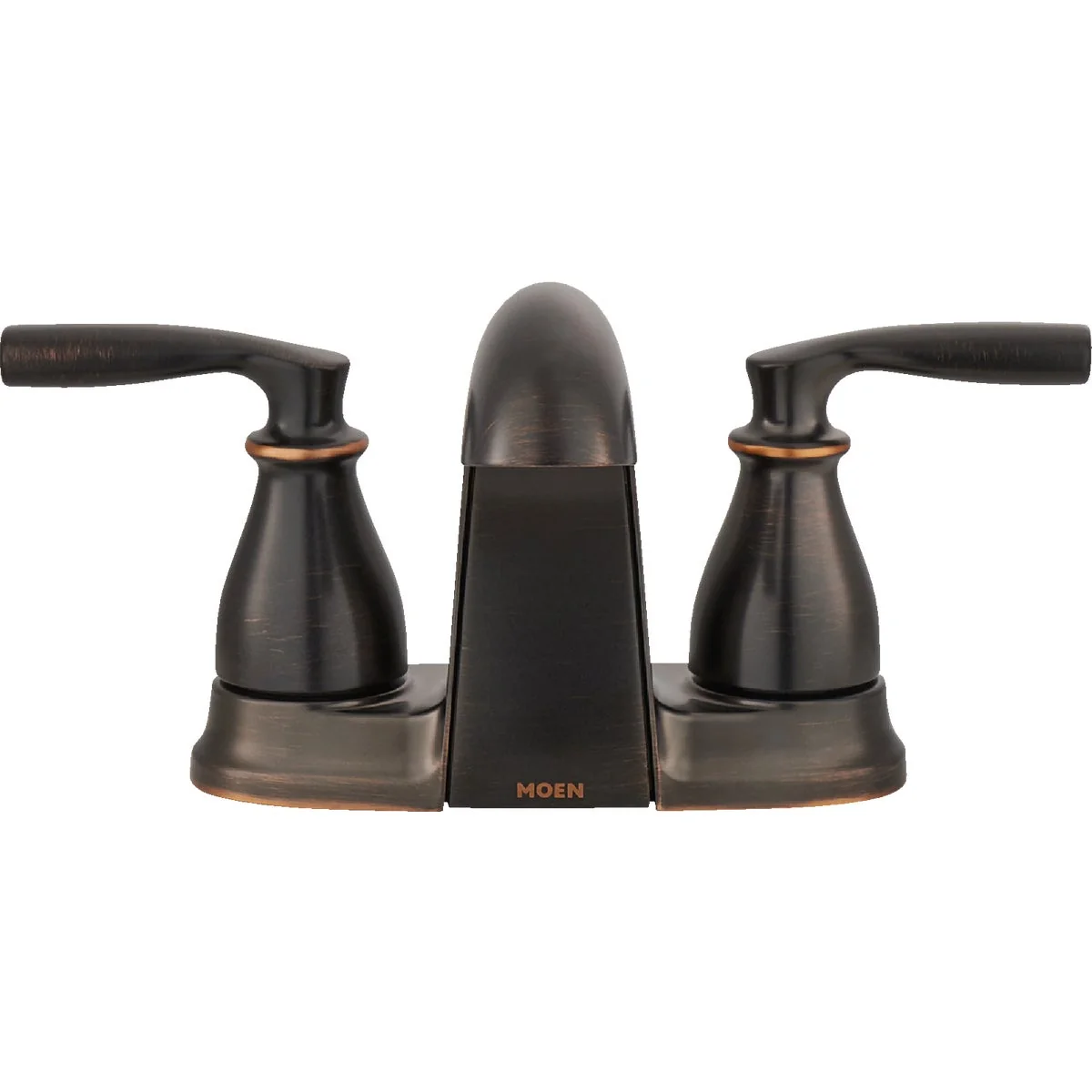 Proven Moen Hilliard 2-Handle Lever Centerset Low Arc Bathroom Faucet Mediterranean Bronze Enhanced