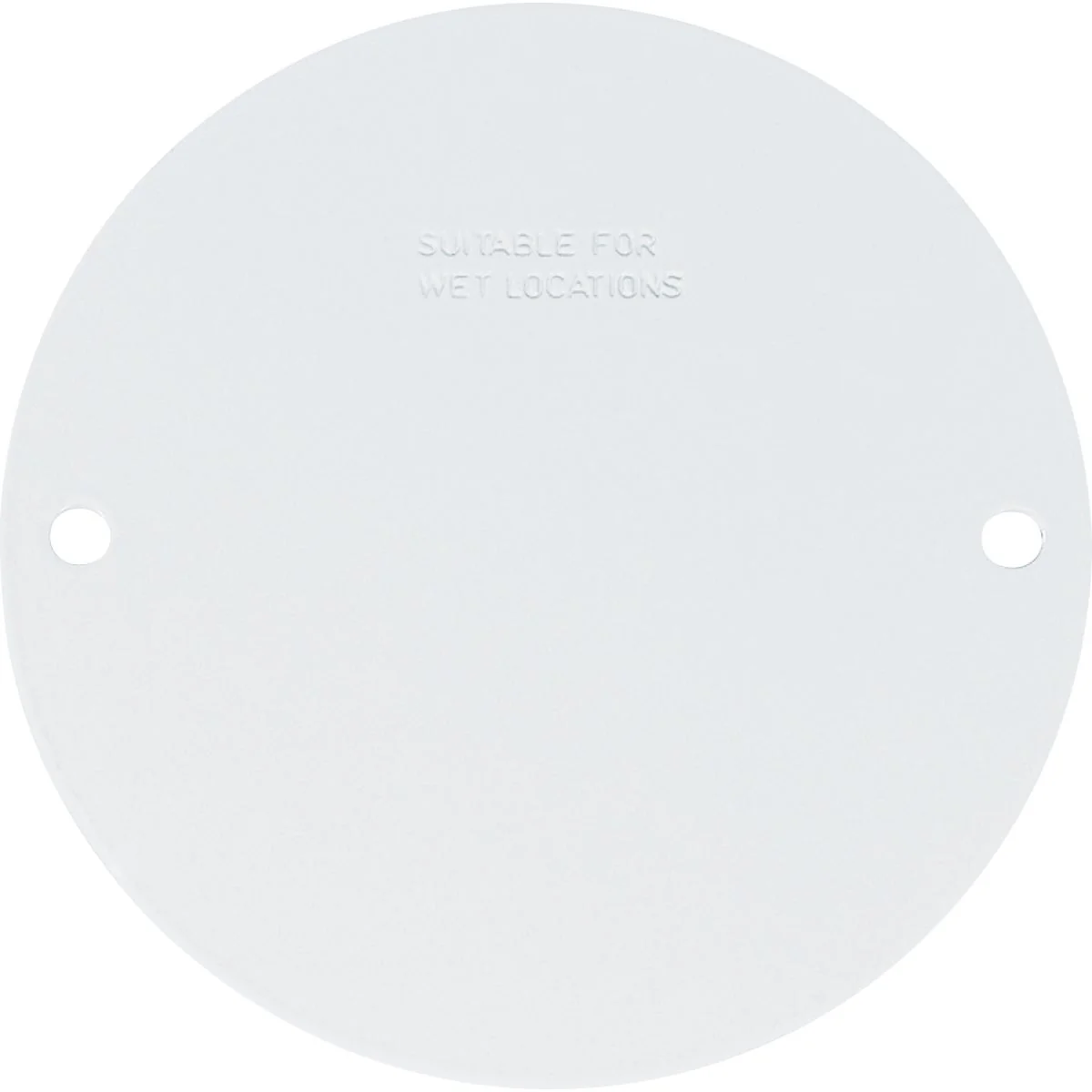 Optimized Southwire Round Weatherproof White Blank Cover Premium Material
