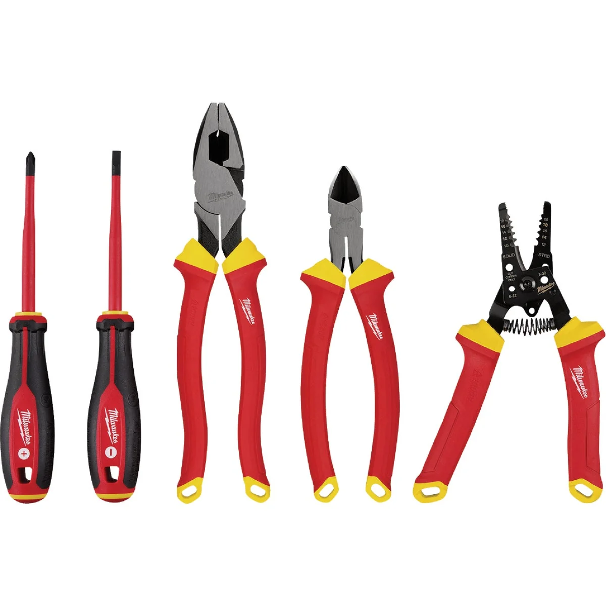 Responsible Milwaukee 1000V Insulated Hand Tool Set 5-Piece Fast