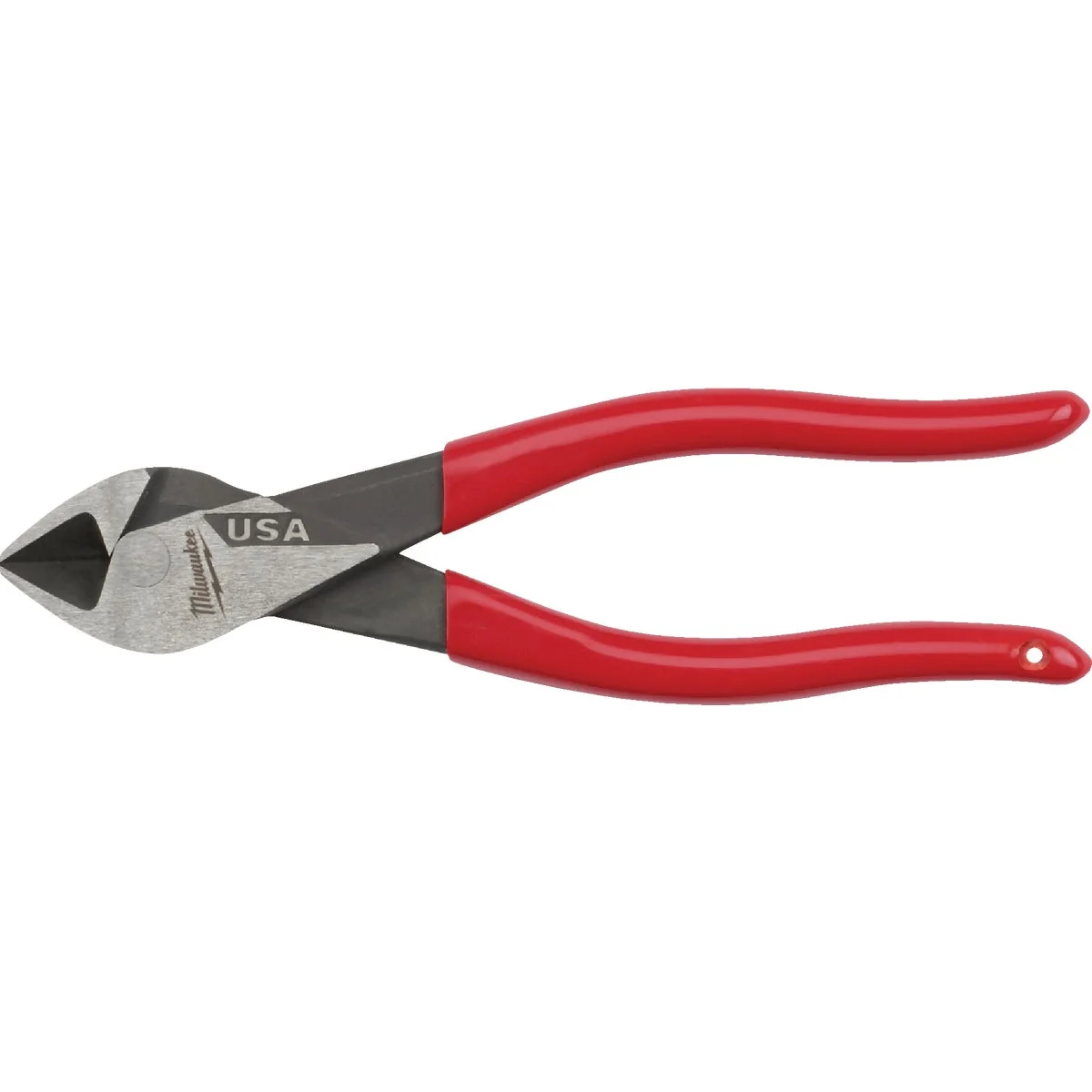 Minimalist Milwaukee 7 In. Dipped Grip Diagonal Cutting Pliers Long-Lasting