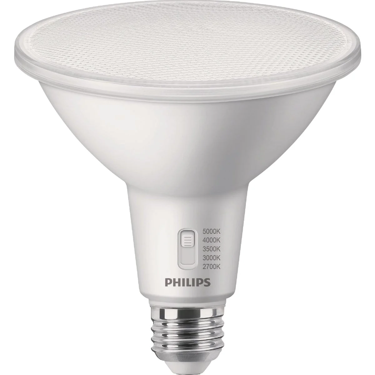 Natural Philips 90W Equivalent 5CCT PAR38 Medium Dimmable LED Floodlight Light Bulb Dependable