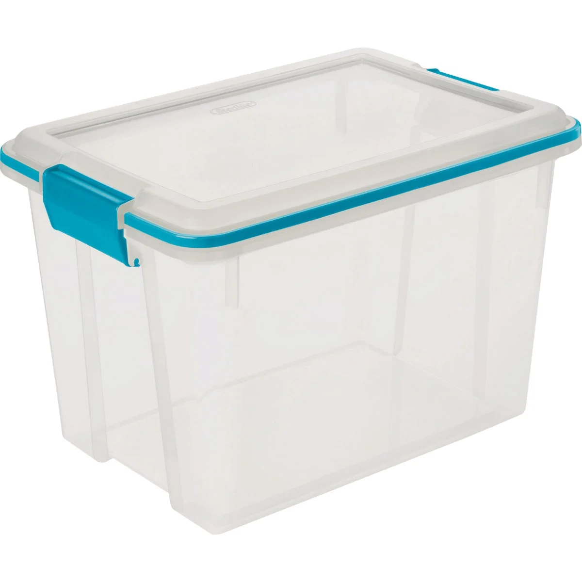 Authentic Sterilite 20 Qt. 19 Ltr. Blue Aquarium Gasket Box Fine Crafted