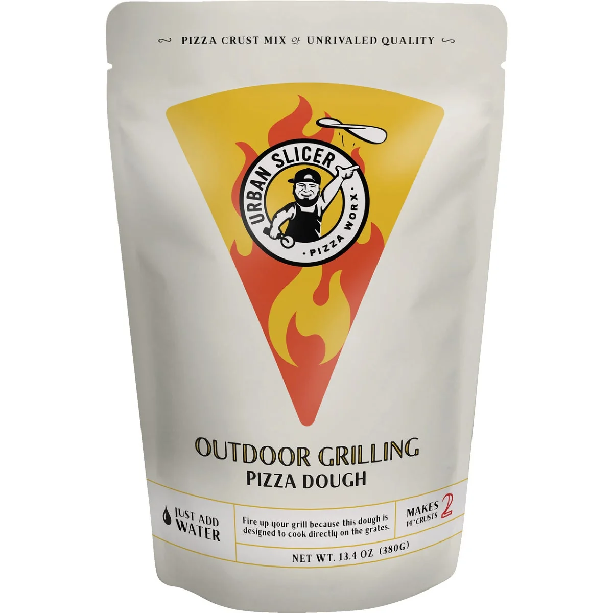 Carefully Designed Urban Slicer Pizza Worx Outdoor Grilling Pizza Dough Mix 13.4oz High-End
