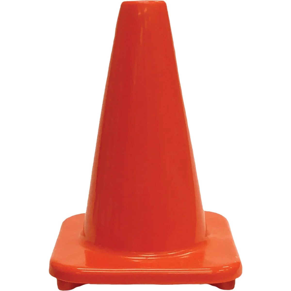 Fine Crafted Safety Works Professional 12 In. H. Hi-Vis Orange Safety Cone High-End