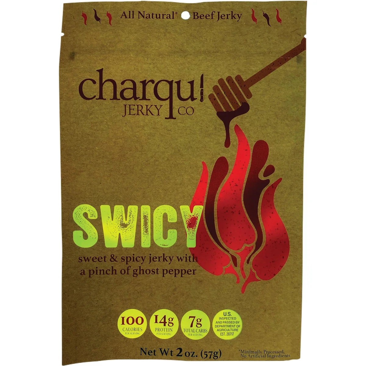 Selected Charqui 2 Oz. Swicy Jerky Luxury