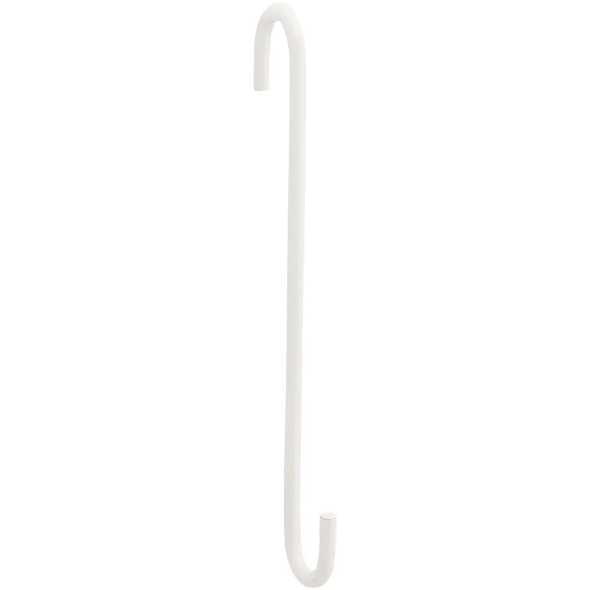 Fine National 2649 8 In. White Steel Modern Large S-Hook Plant Hanger Outstanding