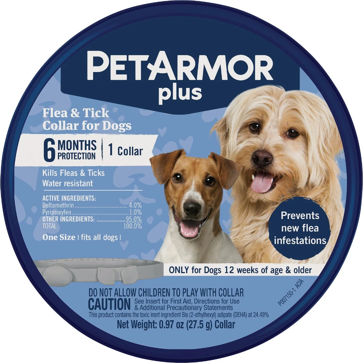 Functional PetArmor Plus Dog Flea Tick Collar Original Design