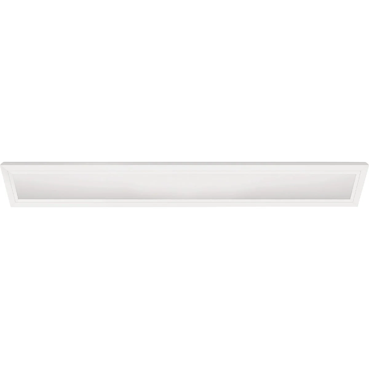 Eco-Friendly Feit Electric Edge-Lit 6 In. W. x 4 Ft. L. White Dimmable 6-Way LED Flush Mount Light Certified