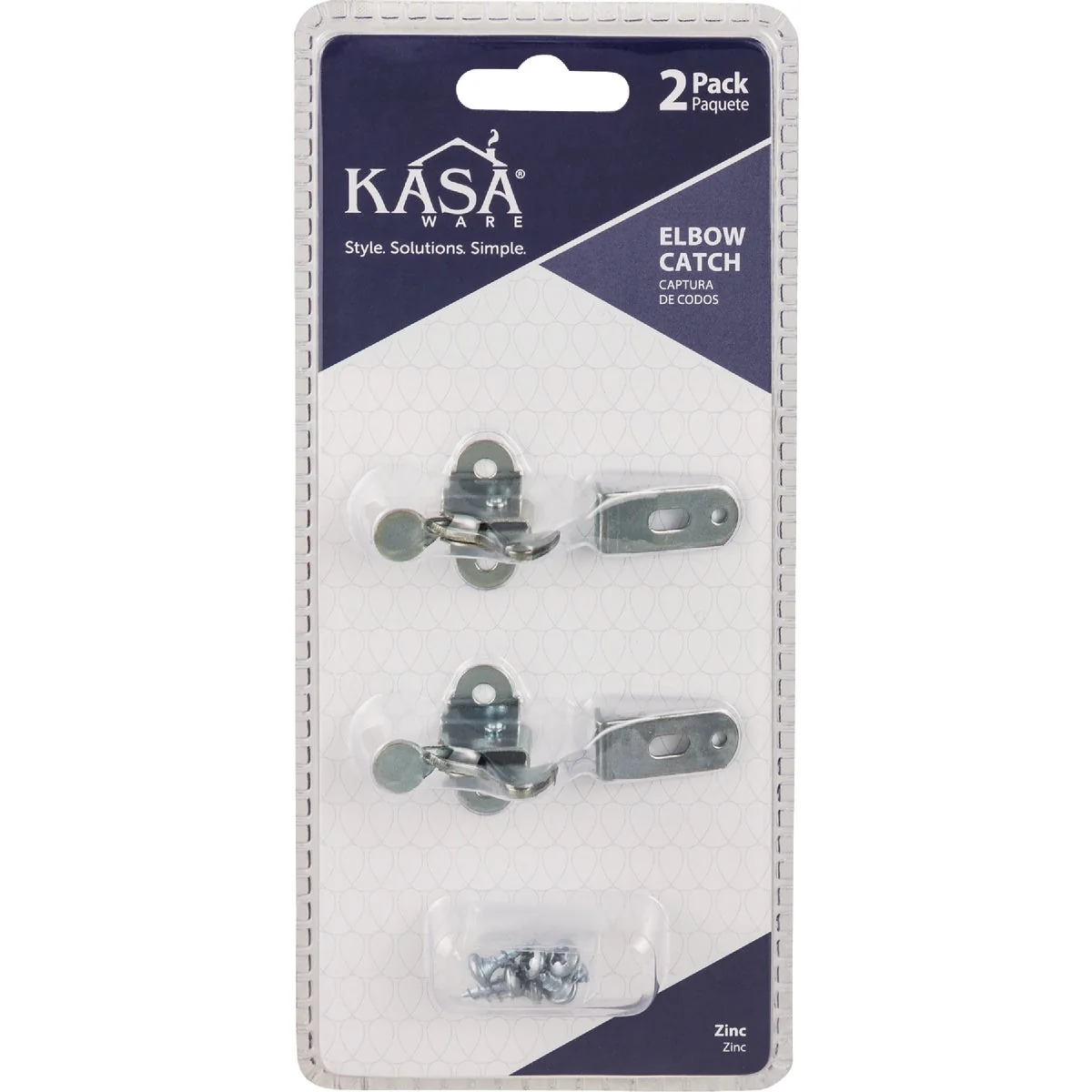 Outstanding KasaWare Elbow Catch 2-Pack Genuine
