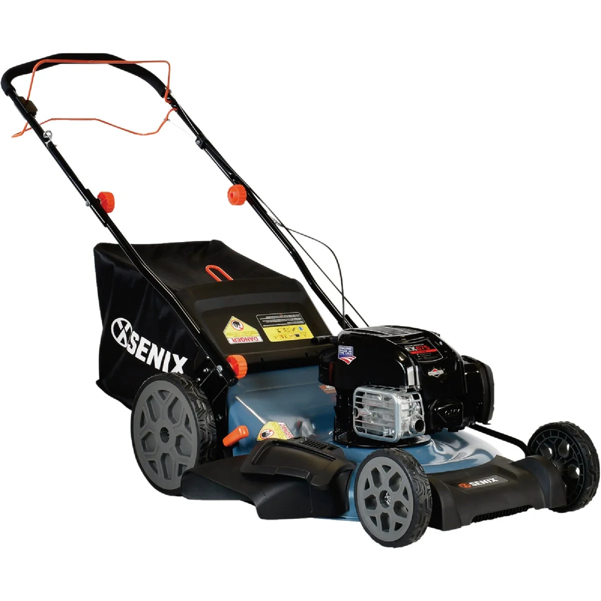 Clean Senix 22 In. 163cc 3-In-1 Self-Propelled Gas Lawn Mower Fashionable