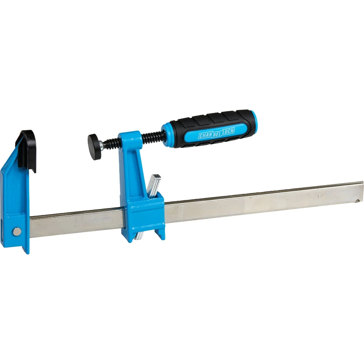 Clean Channellock 12 In. Heavy-Duty Steel Bar Clamp Soft