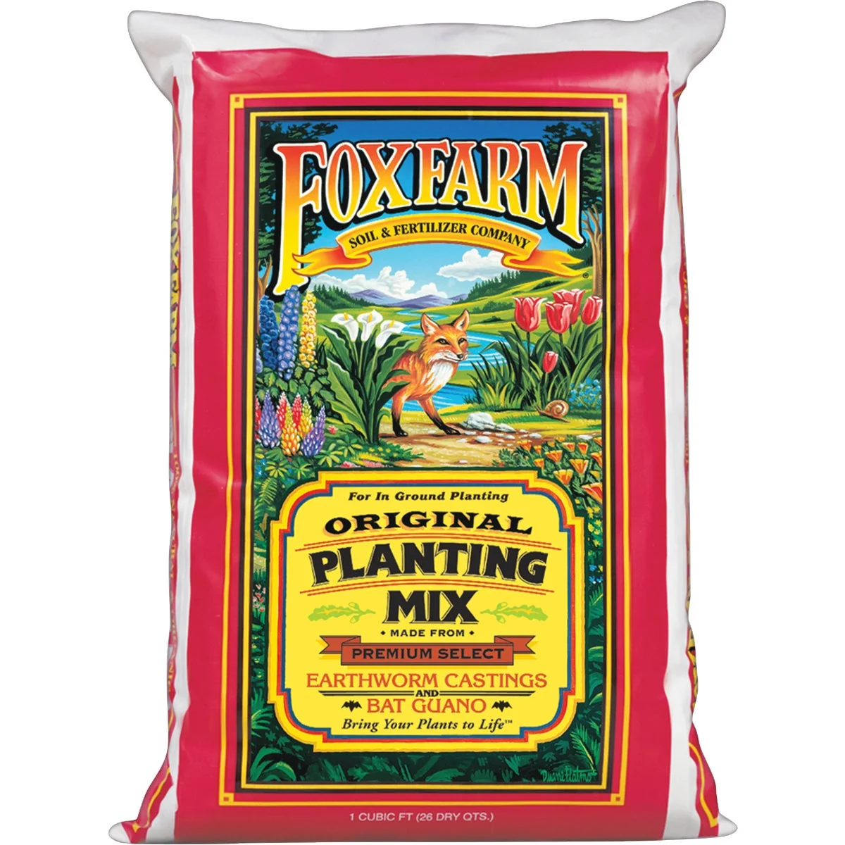 Secure FoxFarm 1 Cu. Ft. Planting Soil Mix Original Design