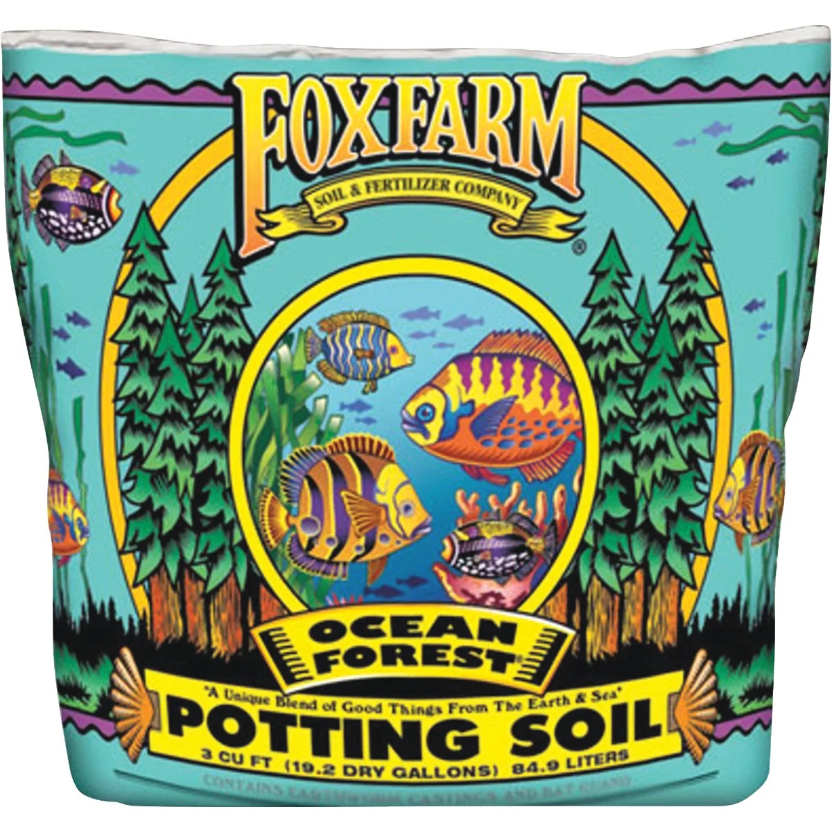 Comfortable FoxFarm Ocean Forest 3 Cu. Ft. Potting Soil Pure