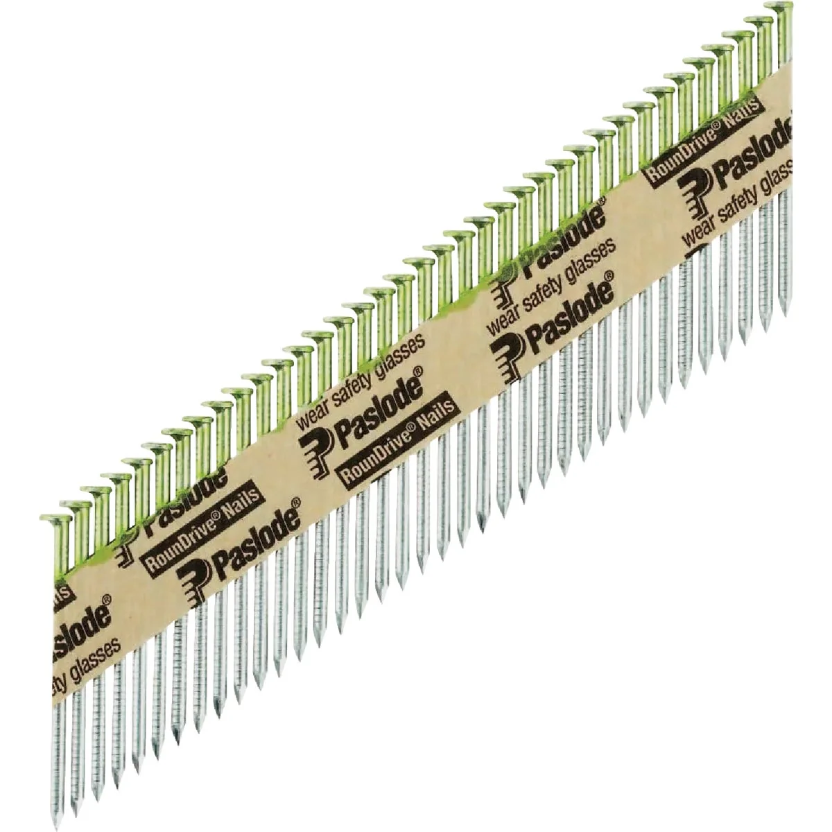 Proven Paslode 2-3 8 In. x 0.113 In. 30 Degree Paper Tape Hot Dipped Galvanized Ring Shank RounDrive Framing Nails 2000 Ct. Recyclable