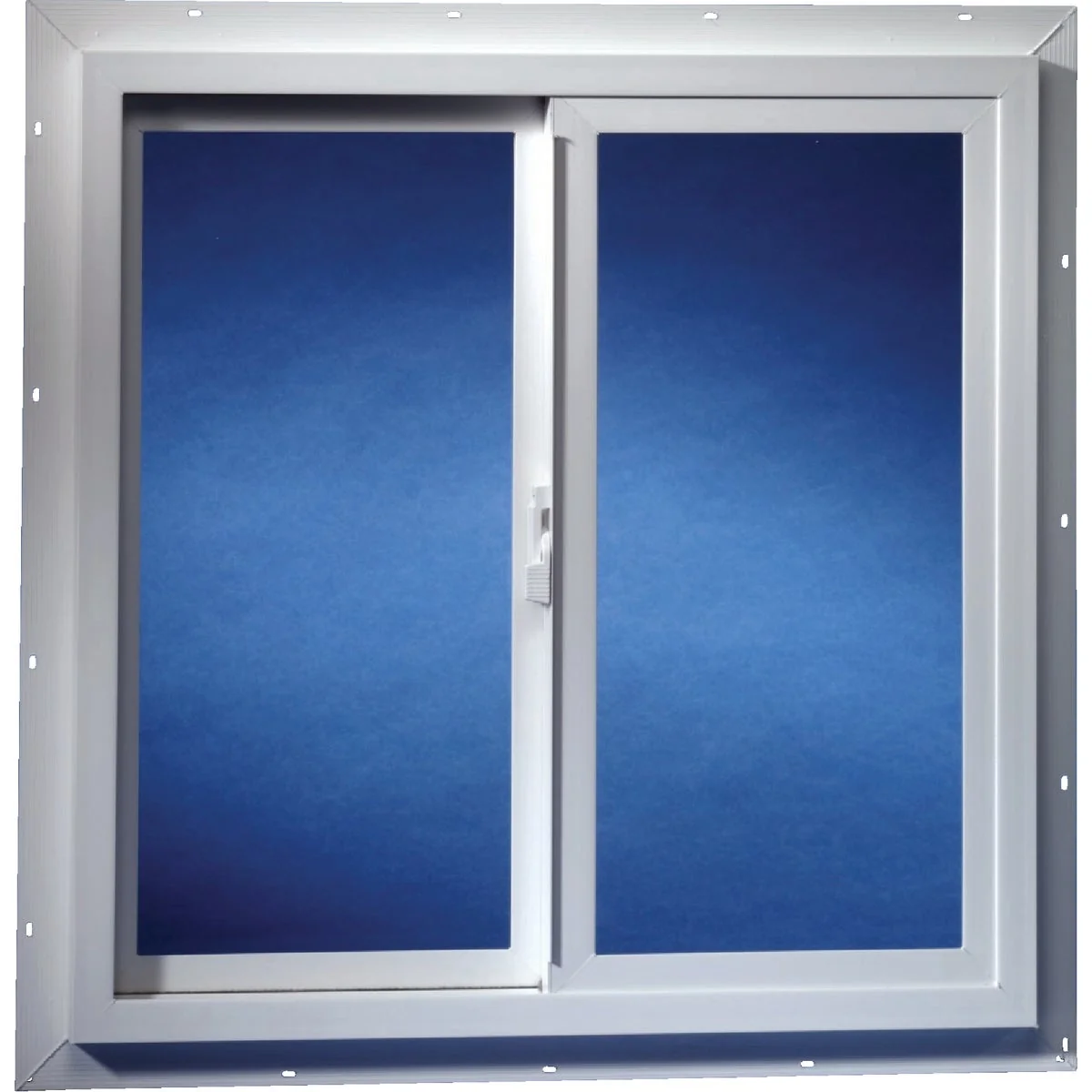Reusable Dup-Corp. Agriclass 36 In. W x 24 In. H White Vinyl Insulated Glass Double Slide Utility Window Comfortable