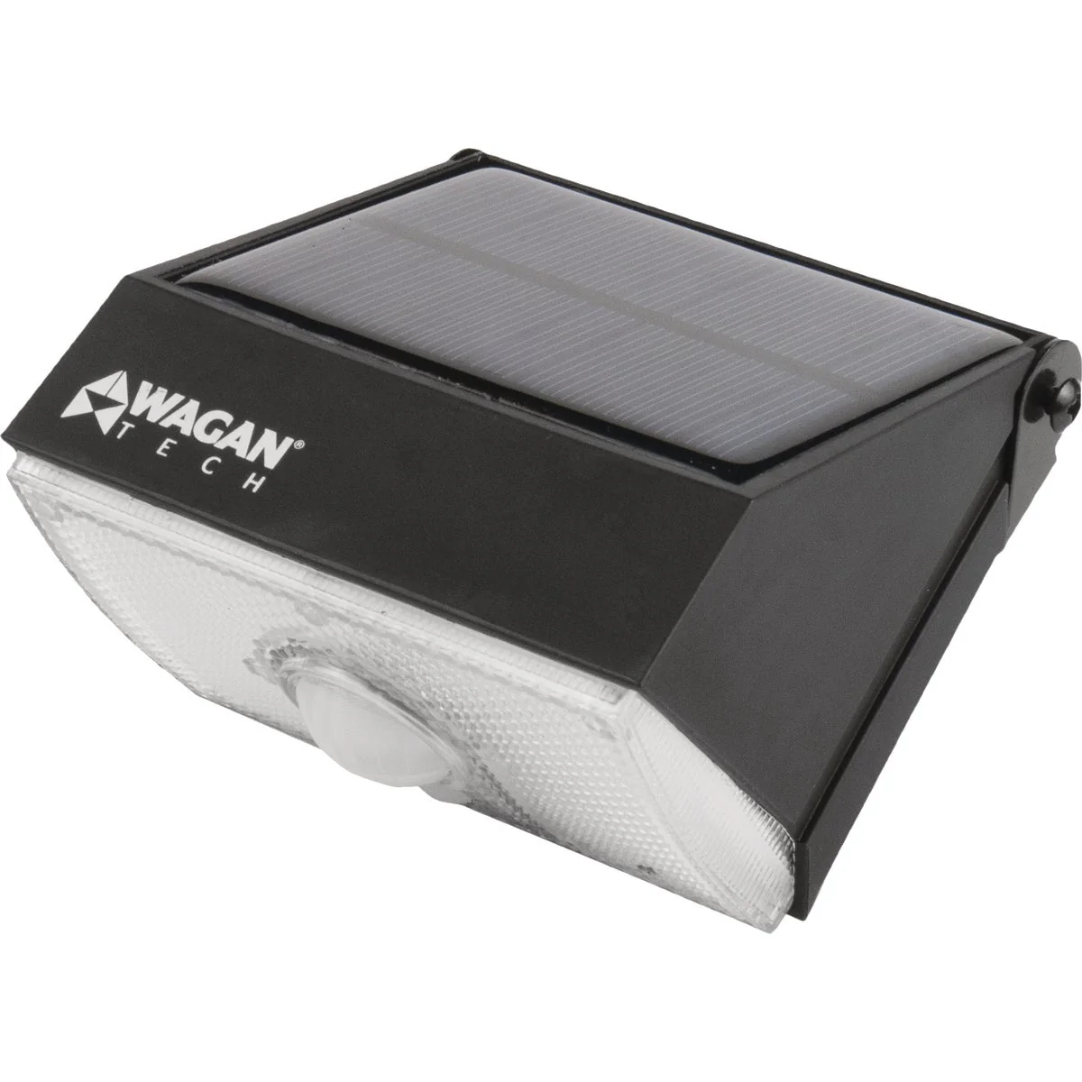 Specialty Wagan Tech Black Motion Activated Dusk To Dawn 1000 Lm. Solar Wall Light Original