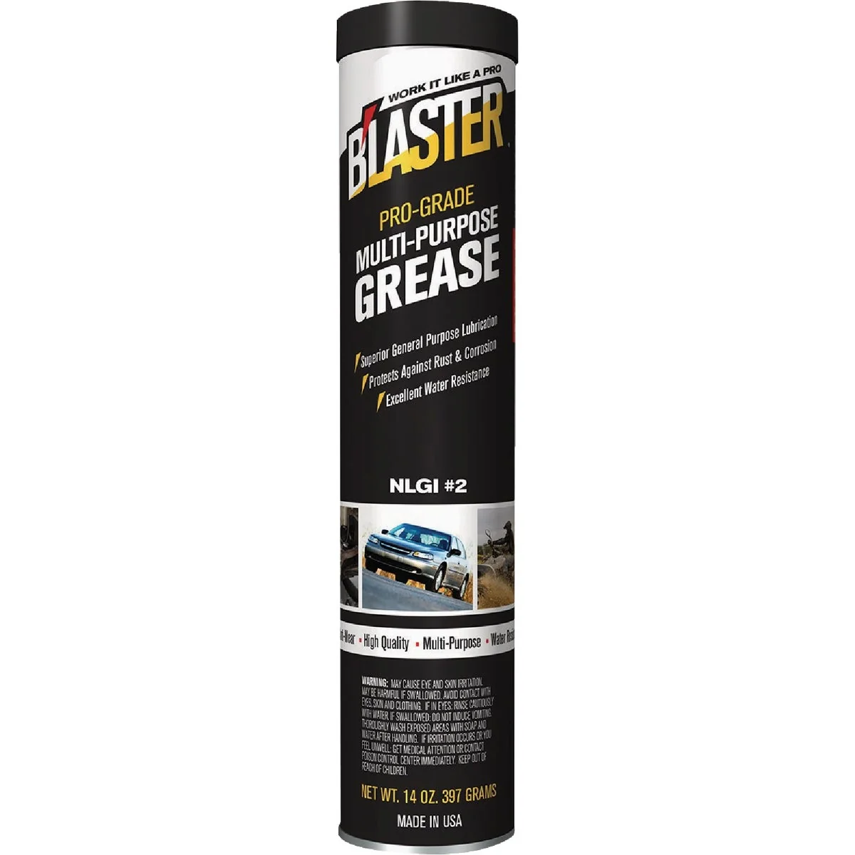 Functional Blaster 14 Oz. Cartridge Multi-Purpose Grease Reliable