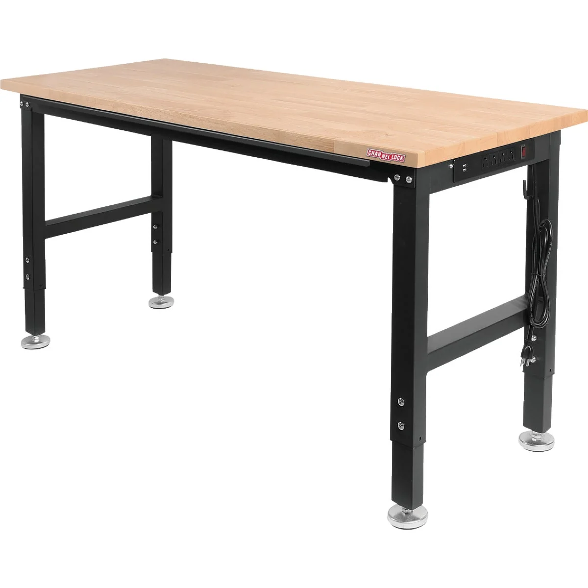 Sophisticated Channellock 60 In. x 20 In. Height Adjustable Heavy Duty Workbench Stylish