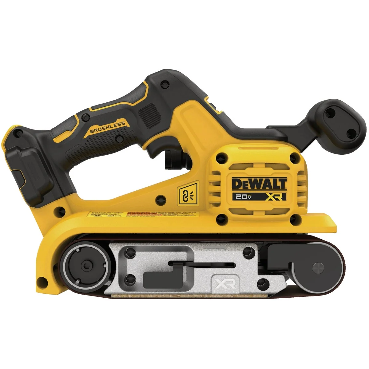 Minimalist DEWALT 20V MAX XR Brushless 3 In. x 21 In. Cordless Belt Sander Tool Only Lightweight