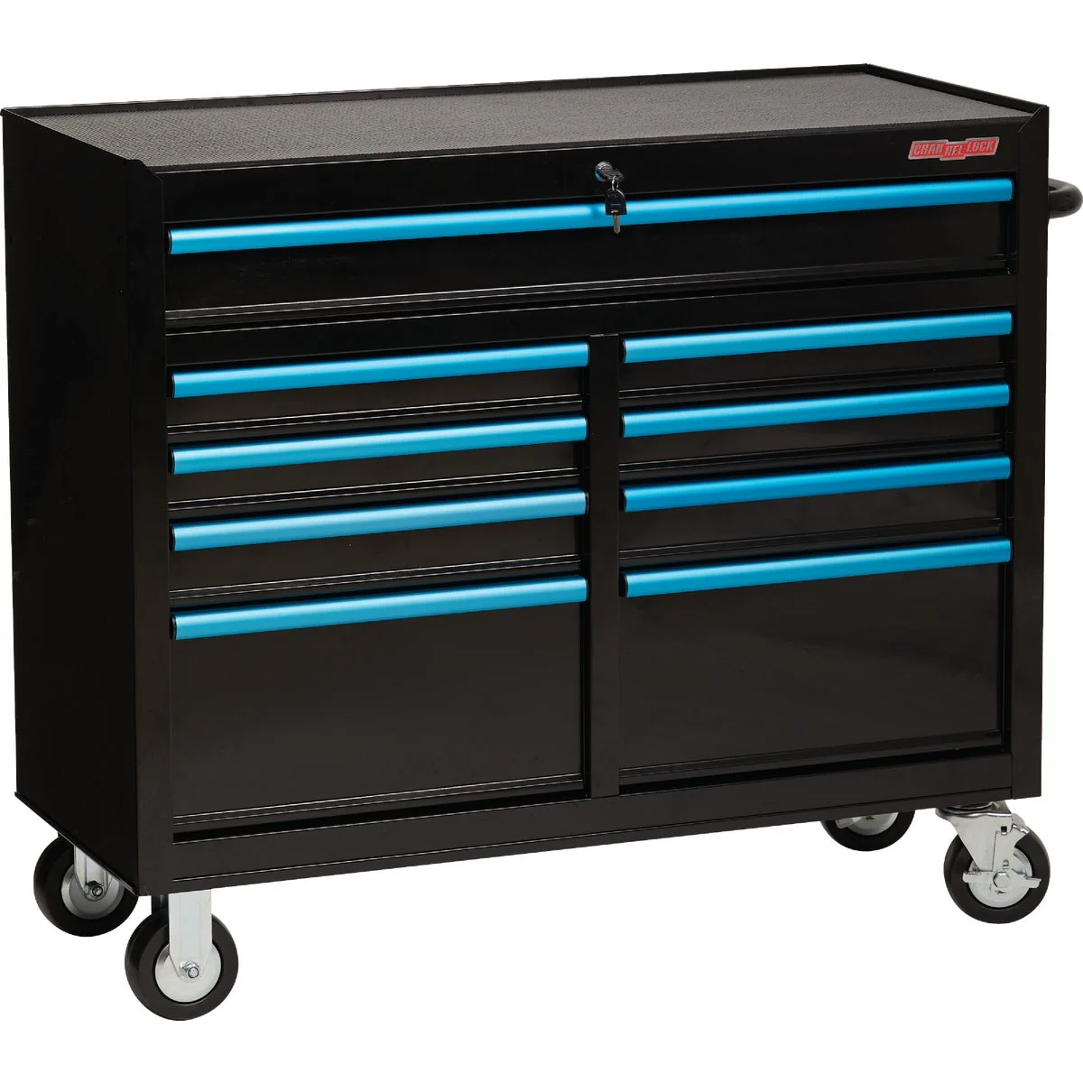 Refined Channellock 42 In. 9-Drawer Rolling Tool Cabinet Selected