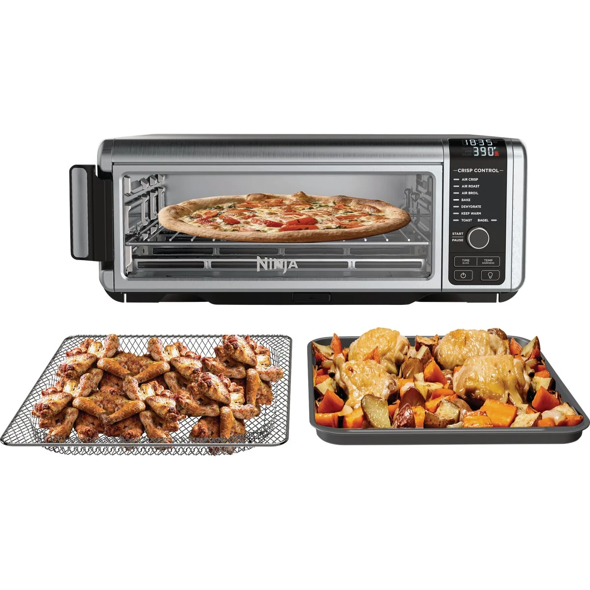 Minimalist Ninja Foodi Digital Air Fry Oven Detailed