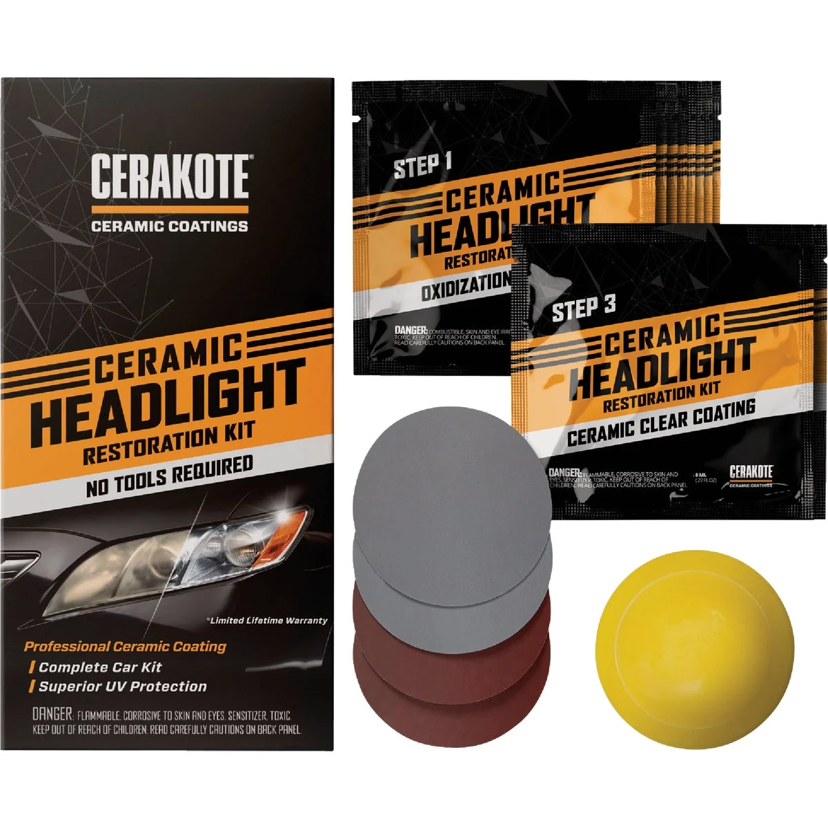 Dependable Cerakote Headlight Restorer High-Grade