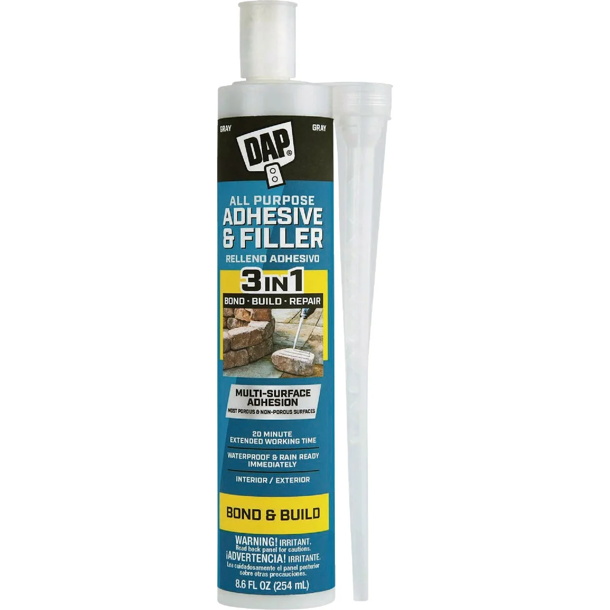 Sophisticated DAP 8.6 Oz. All Purpose Adhesive Filler Superior