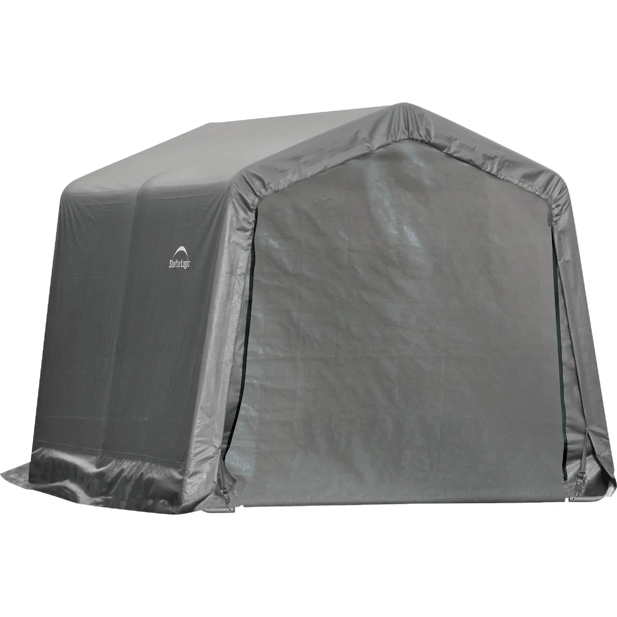 Genuine ShelterLogic 10 Ft. x 10 Ft. Shed-in-a-Box Peak Gray Quality