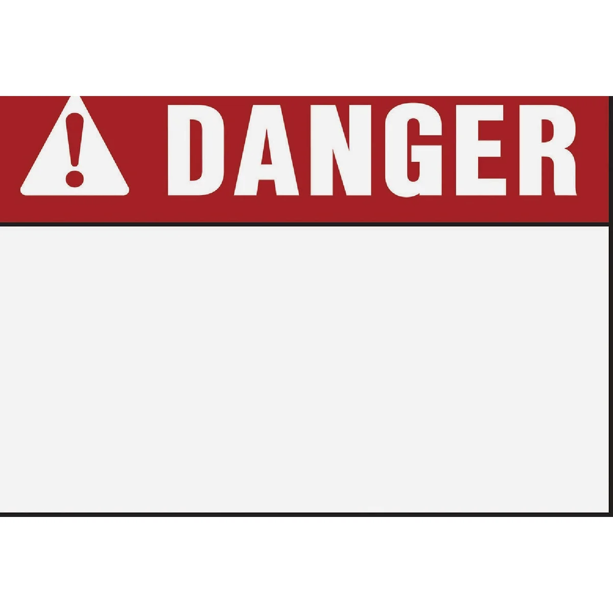Sustainable Hy-Ko Danger Sign Pure