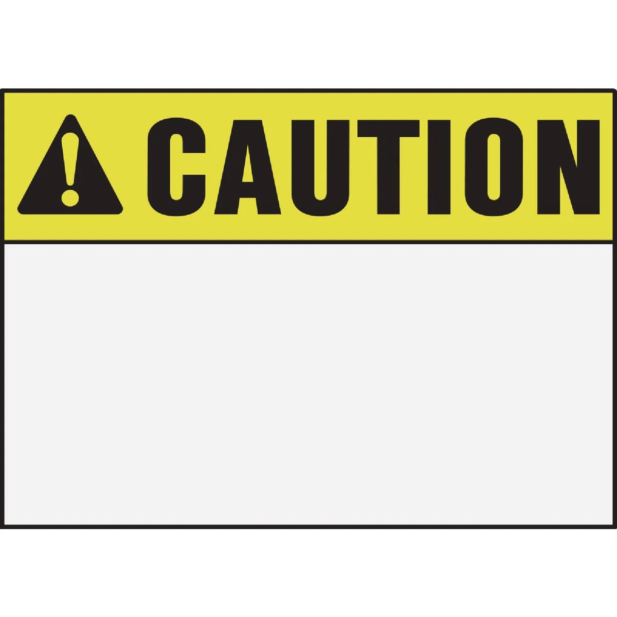 Dependable Hy-Ko Caution Sign Durable