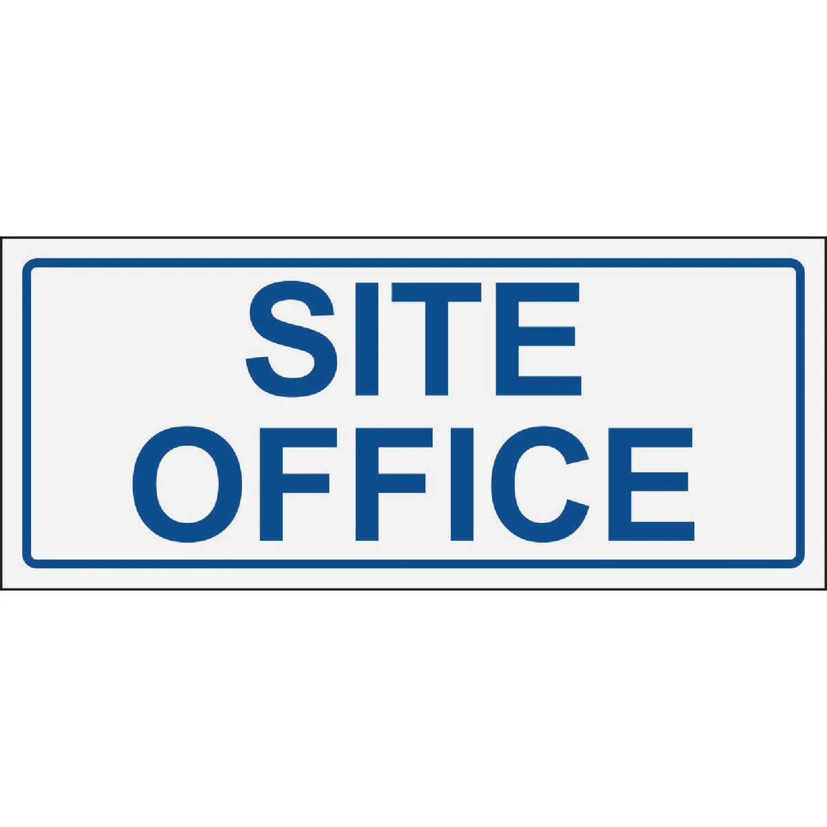 Dependable Hy-Ko Plastic Sign Site Office Minimalist