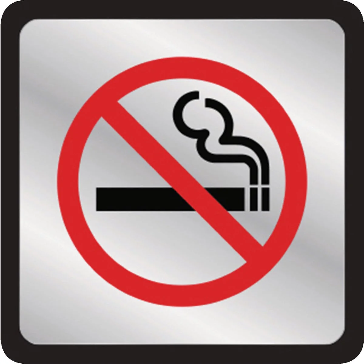 Premium Material Hy-Ko No Smoking Symbol Plaque High-Performance
