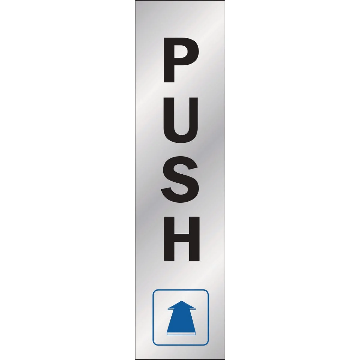 Solid Hy-Ko 2×8 Push Sign Traditional