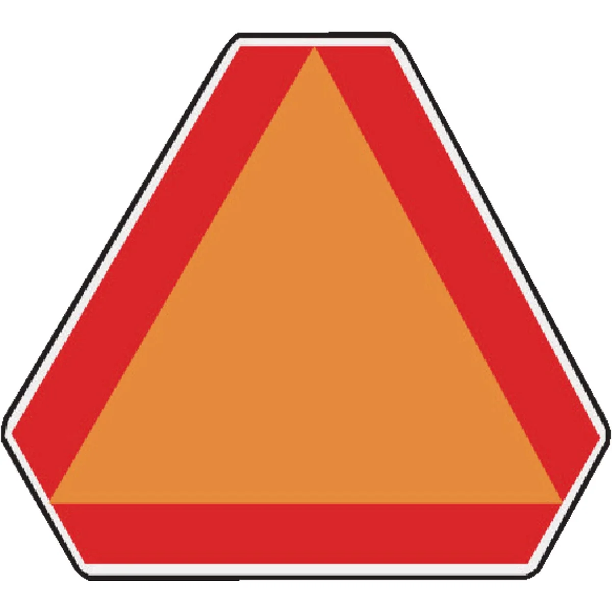 Fine Crafted Hy-Ko Slow Moving Vehicle Emblem Flexible