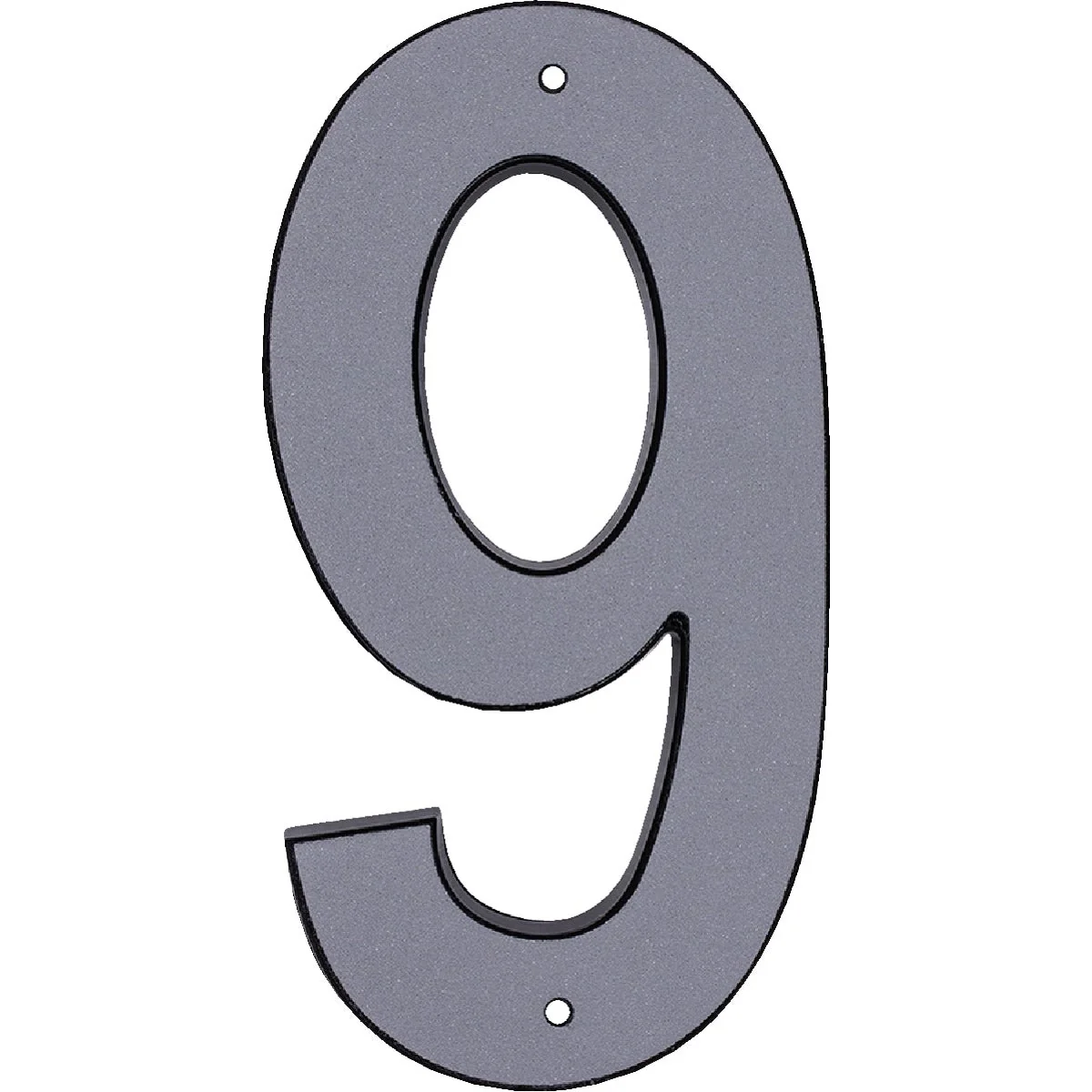 Safe Hy-Ko 4 In. Reflective Plastic Number 9 Relaxed
