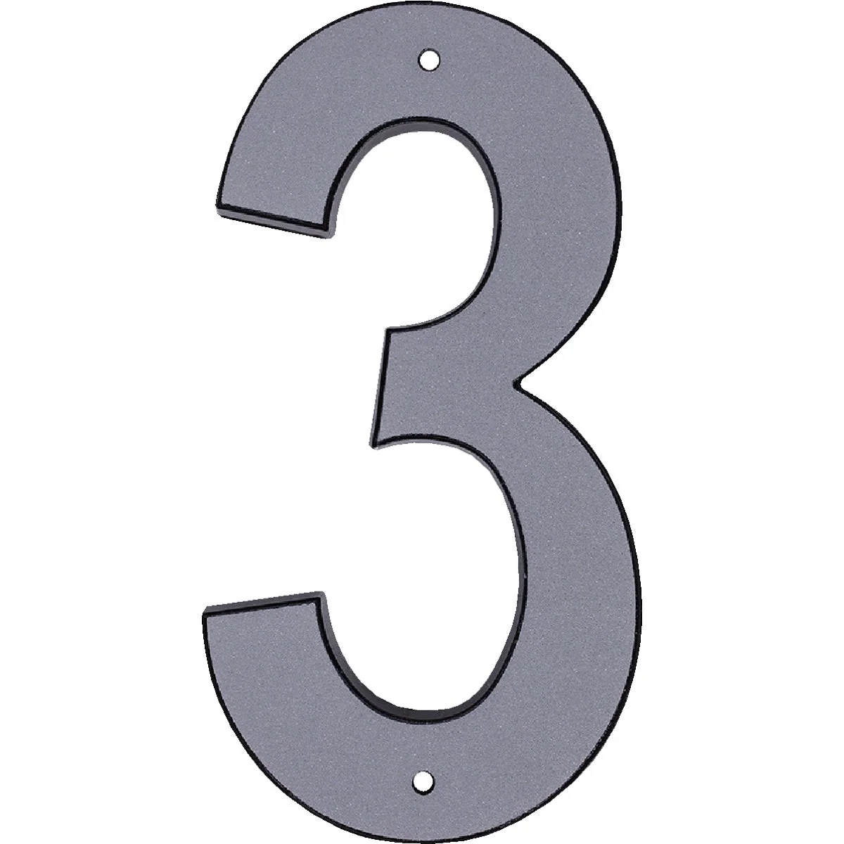 Green Hy-Ko 4 In. Reflective Plastic Number 3 Safe