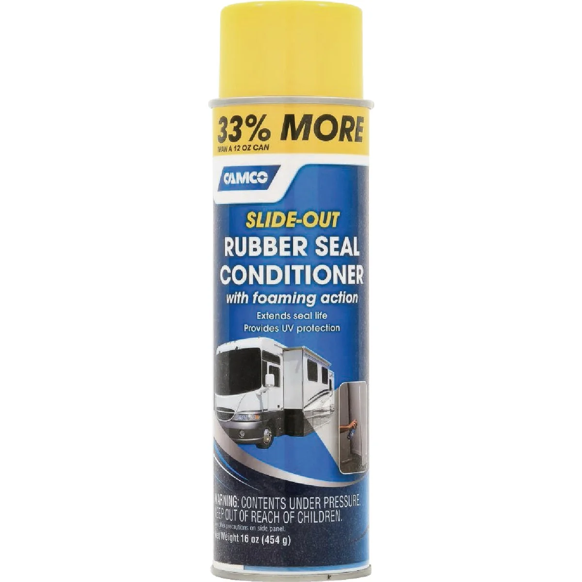 Official Camco 16 Oz. RV Rubber Seal Conditioner Easy-to-Use