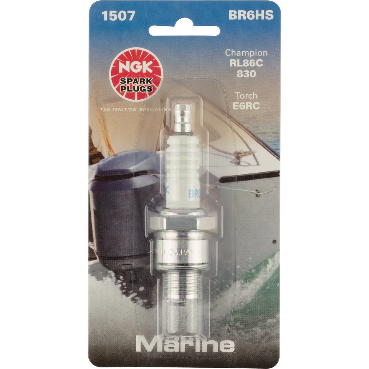 Dependable NGK BR6HS Standard Spark Plug Premium Material