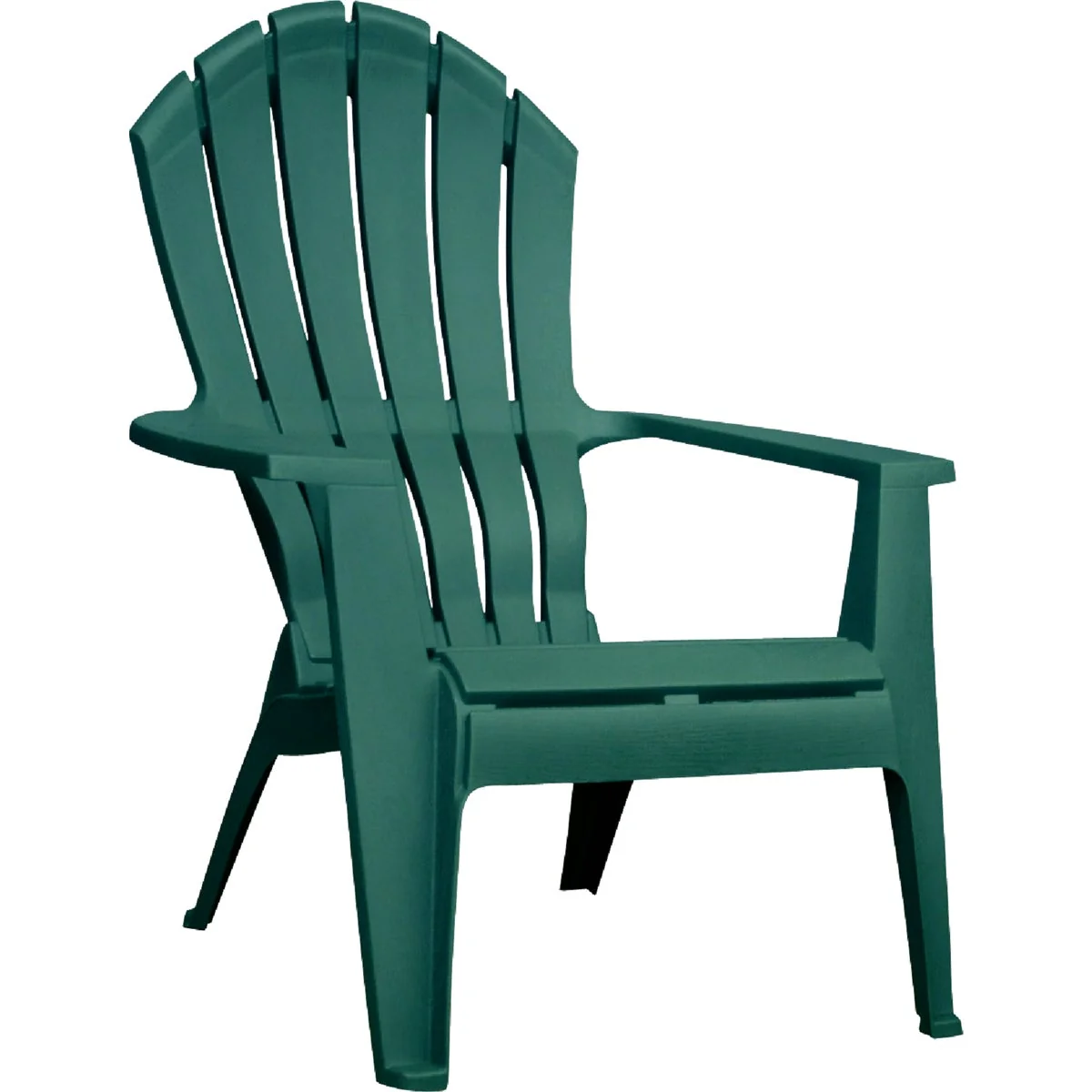 Proven Adams Comfort Hunter Green Resin Adirondack Chair Modern