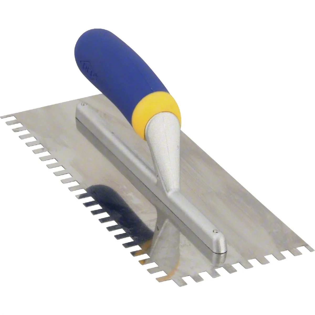 Stylish QEP 1 4 In. x 3 8 In. x 1 4 In. Stainless Steel Square Notched Trowel with Comfort Grip Exclusive
