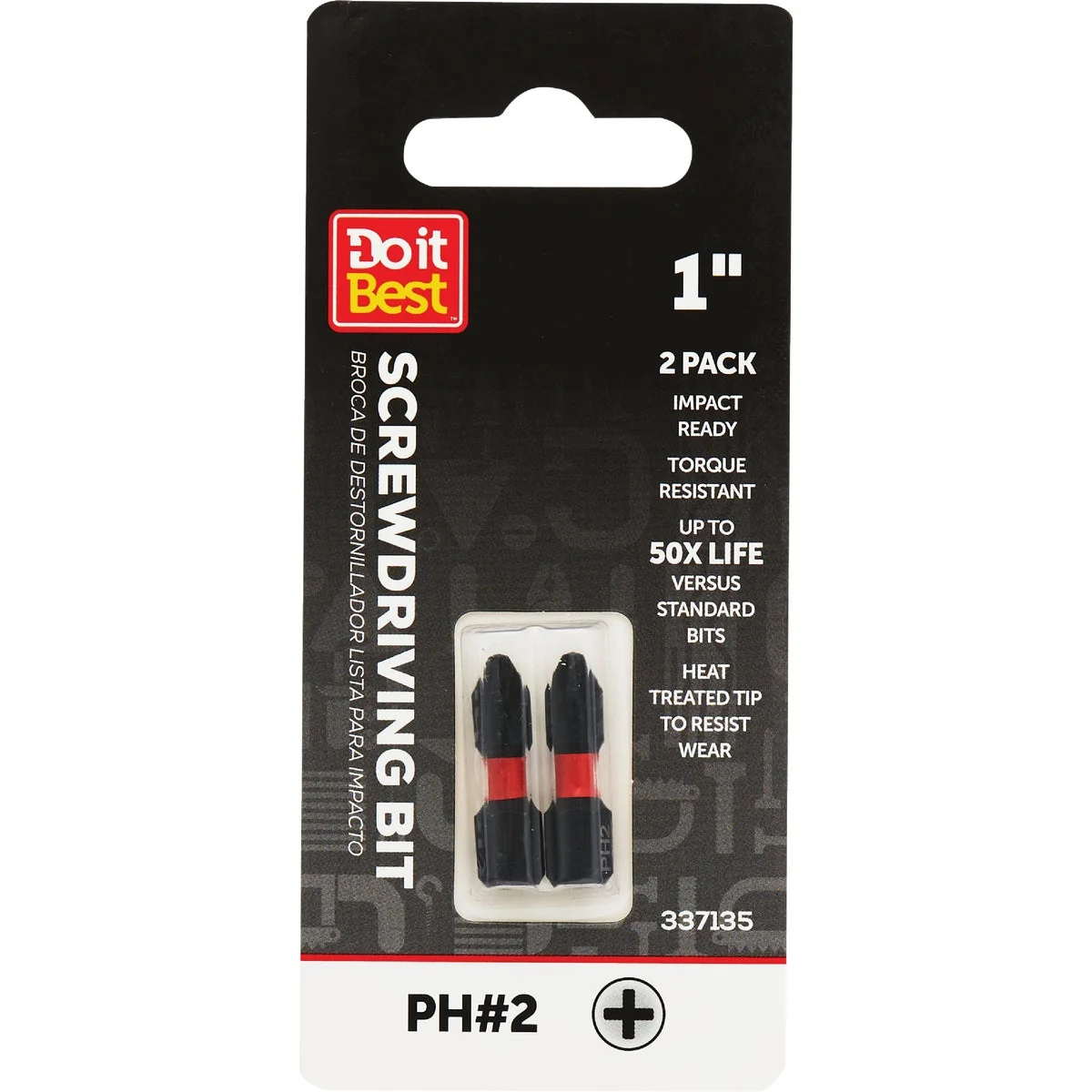 Luxury Do it 2 Phillips 1 In. Screwdriver Bit 2-Pack Dependable