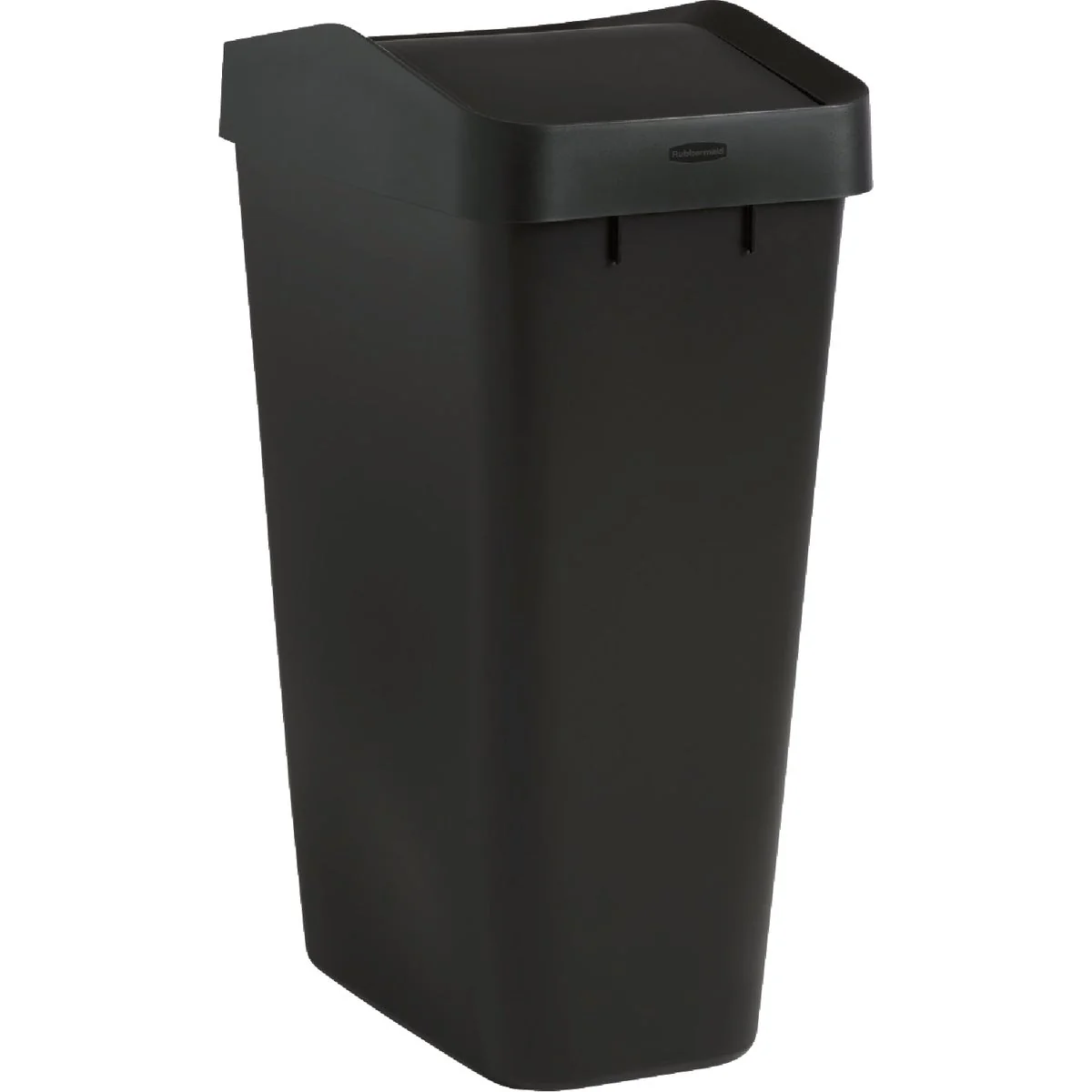 Premium Material Rubbermaid 12.2G Black Swing-Top Trash Can Breathable