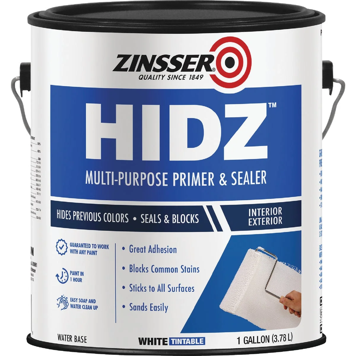 Reliable Zinsser HIDZ Multi-Purpose Primer and Sealer White 1 Gal. Verified