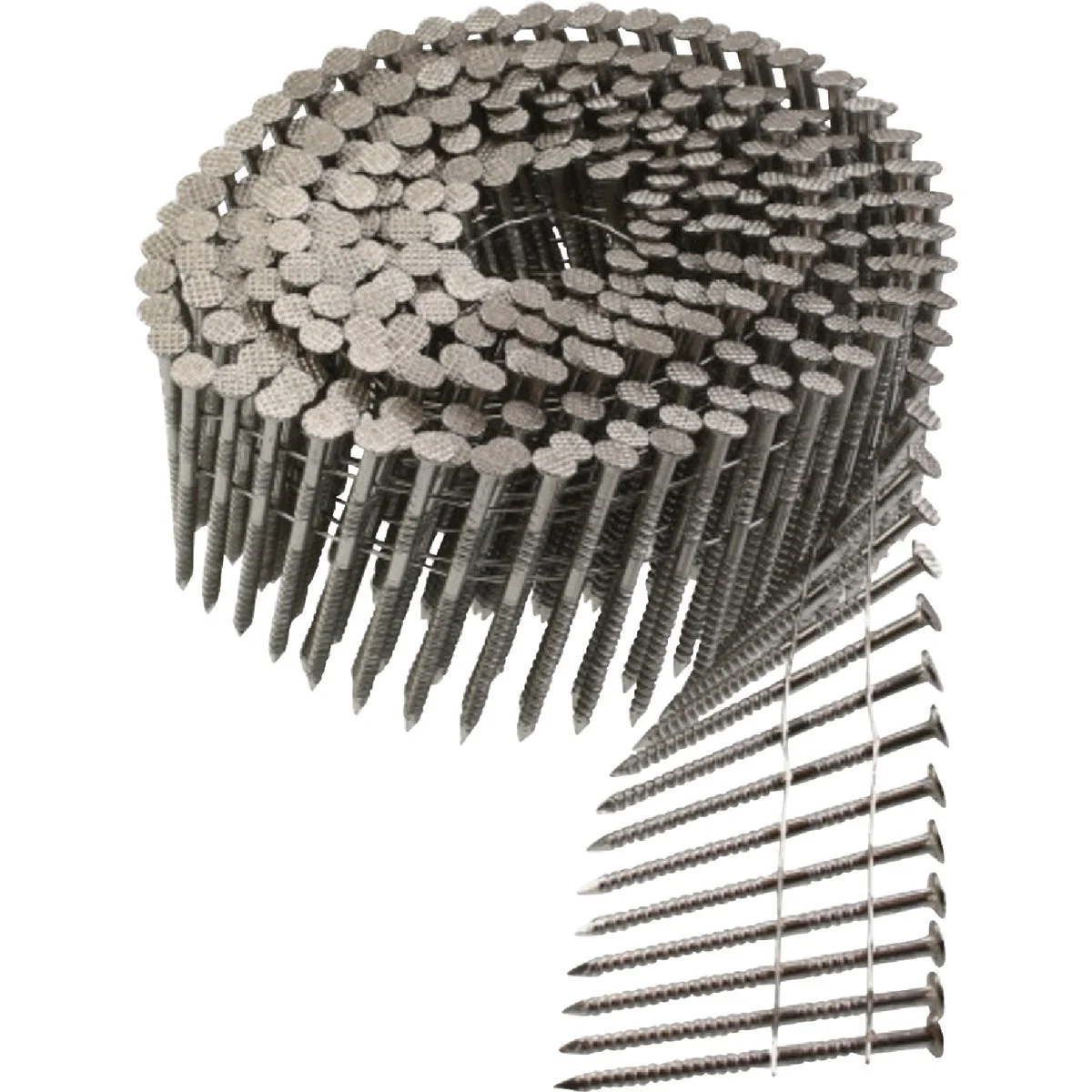 Responsible Simpson-Strong Tie 1-3 4 In. x 0.092 In. 15 Degree Wire Weld Full Round Head Ring Shank 304 Stainless Steel Coil Siding Nail 3600 Ct. Next-Generation