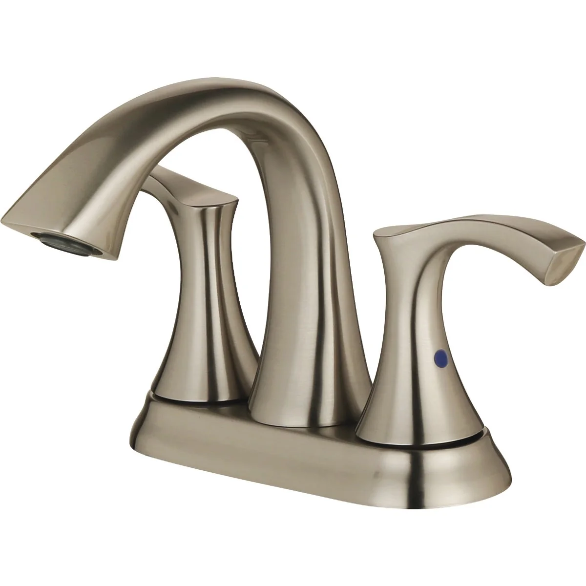 Superior Compass Manufacturing 3270BN Brookfield Brushed Nickel 2-Handle Bathroom Faucet With Popup Sophisticated