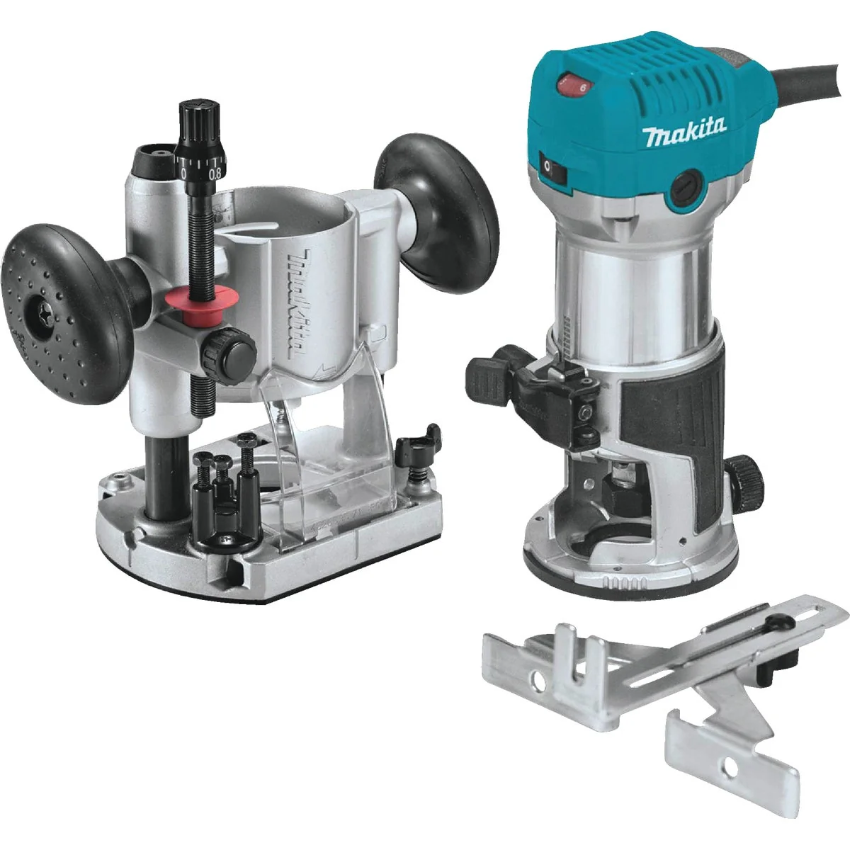 Premium Material Makita 6.5-Amp 1.25 HP Variable Speed Compact Router Kit Next-Generation