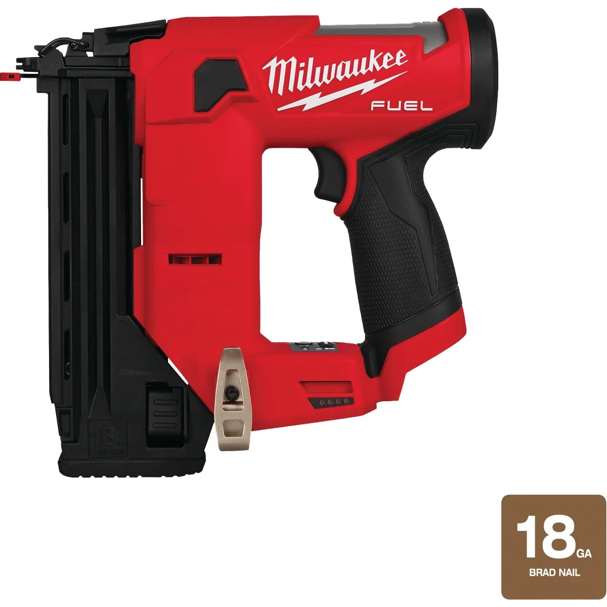 First-Class Milwaukee M12 FUEL Brushless 18-Gauge Compact Cordless Brad Nailer Tool Only Genuine