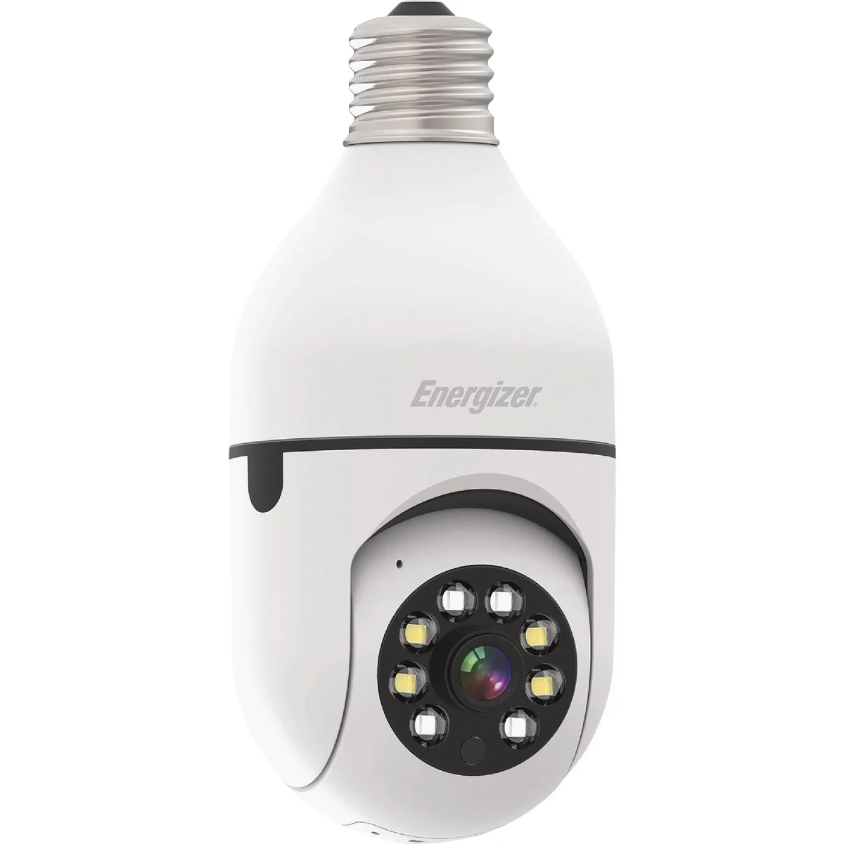 Quality Energizer 1080P WiFi E26 Light Bulb Socket Security Camera Clean
