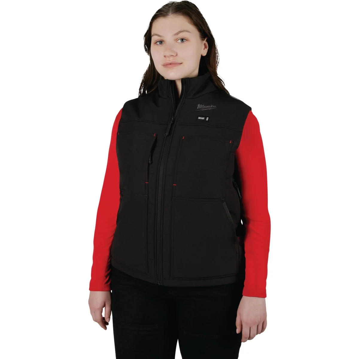 Professional Milwaukee M12 AXIS Women’s Black Cordless Vest Kit XL Proven