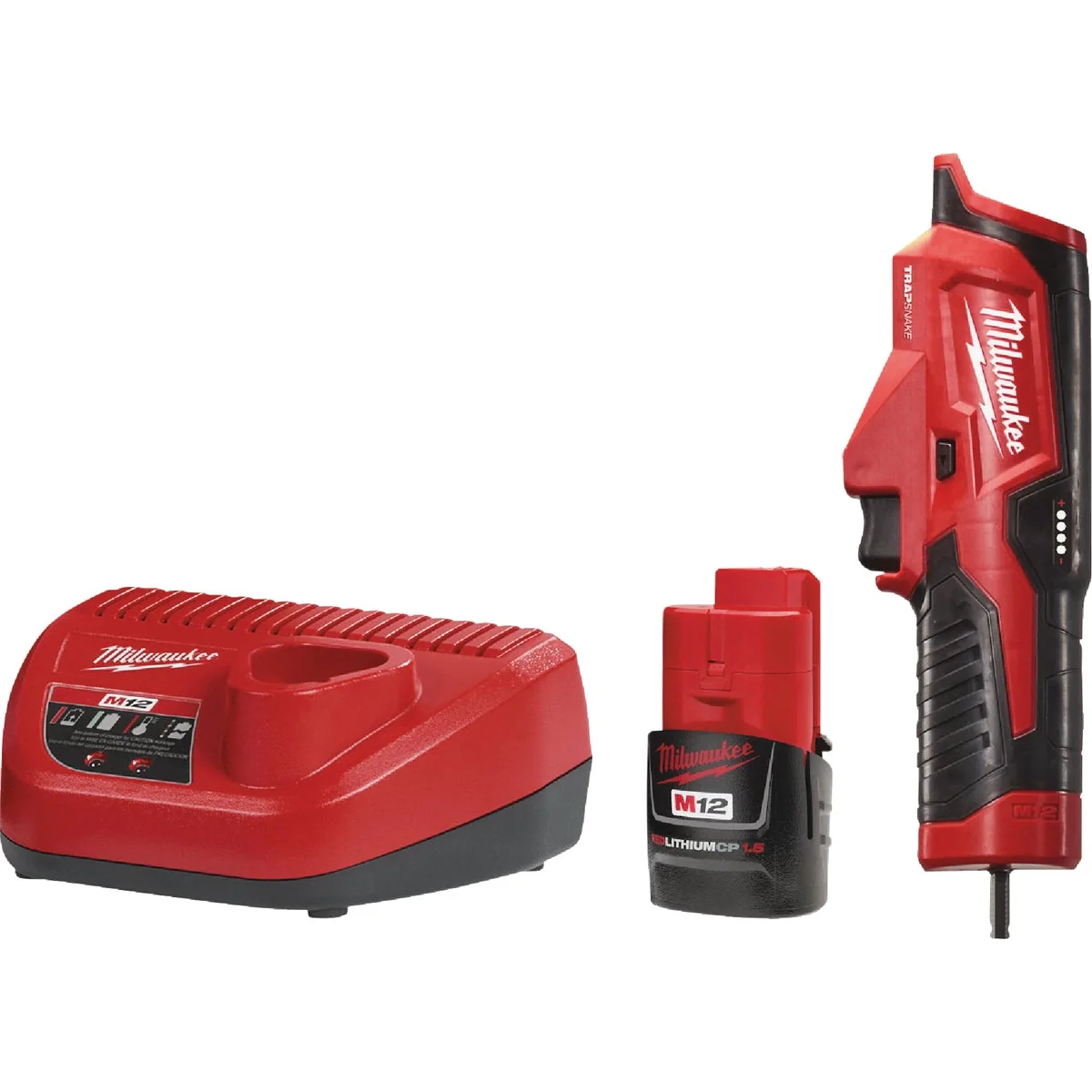 Relaxed Milwaukee M12 TRAPSNAKE 6 Ft. Cable Driver Kit Practical